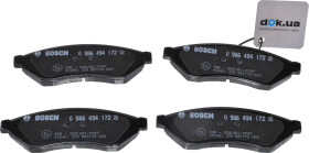 Тормозные колодки Bosch 0 986 494 172