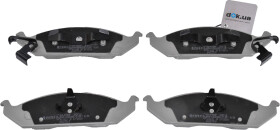 Тормозные колодки Japanparts PA-093AF