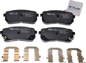 Тормозные колодки Meyle 025 245 5915/W