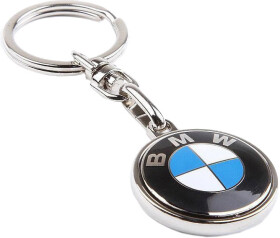 Брелок BMW с логотипом черный 80272454773