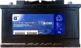 Аккумулятор General Motors 6 CT-80-R AGM 000915105DHGEL