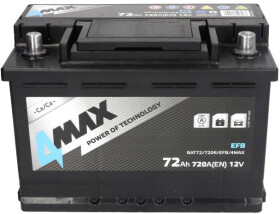 Акумулятор 4Max 6 CT-72-R EFB BAT72720REFB4MAX