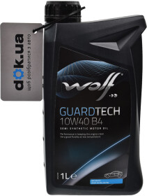 Моторное масло Wolf Guardtech B4 10W-40 полусинтетическое