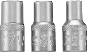 Набір торцевих головок Stanley FMMT17090-0 1/4