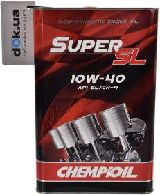 Моторное масло Chempioil Super SL (Metal) 10W-40 полусинтетическое