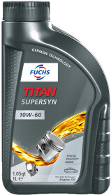 Моторное масло Fuchs Titan Supersyn 10W-60 синтетическое