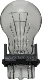 Автолампа Wagner P27/7W W2,5x16q 27 W 7 W прозрачная 3157