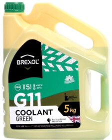 Готовий антифриз Brexol G11 зелений -40 °C