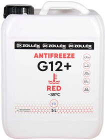 Концентрат антифризу Zollex G12+ червоний