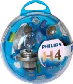Автолампа Philips Essential H4 P43t прозрачная 70034328