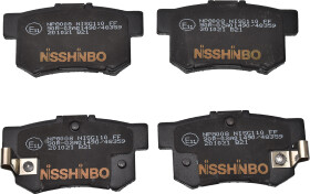 Тормозные колодки Nisshinbo NP8008