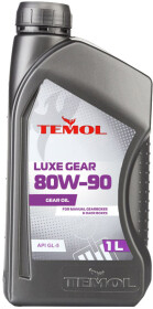 Трансмиссионное масло TEMOL Luxe Gear GL-5 80W-90 полусинтетическое