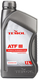 Трансмиссионное масло TEMOL ATF III полусинтетическое