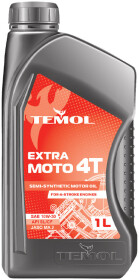 Моторное масло 4T TEMOL Extra Moto 10W-30 полусинтетическое