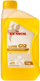 Готовий антифриз TEMOL Luxe G12 жовтий -42 °C