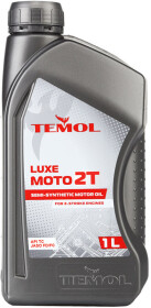Моторное масло 2T TEMOL Luxe Moto SAE20 полусинтетическое