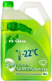 Омыватель TEMOL Winter Screenwash зимний -22 °С зеленое яблоко