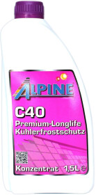 Концентрат антифриза Alpine C 040 G12++ фиолетовый