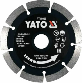 Круг отрезной Yato YT-59962 125 мм