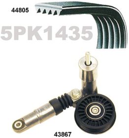 Комплект поликлинового ремня MAPCO 73805