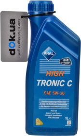 Моторное масло Aral HighTronic C 5W-30 синтетическое