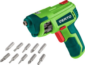 Електровикрутка Verto 50G139 (ЗП + бити)