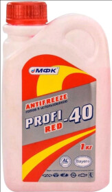 Готовый антифриз МФК PROFI -40 красный -30 °C