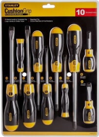 Набор отверток Stanley Cushion Grip 5-64-977 10 шт.