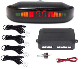 Парктронік Baxster PS-418-07 з білими датчиками 4 шт.
