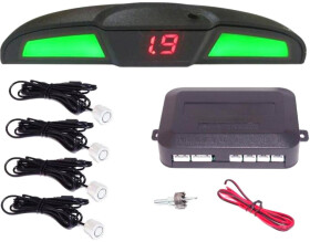 Парктронік Baxster PS-418-10 з білими датчиками 4 шт.