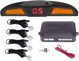 Парктронік Baxster PS-418-10 сріблясті датчики 4 шт.
