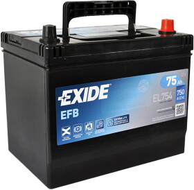 Аккумулятор Exide 6 CT-75-R EFB EL754