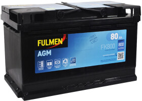 Аккумулятор Fulmen 6 CT-80-R Start-Stop AGM FK800
