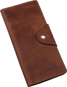 Портмоне-органайзер Shvigel 16181 без логотипа авто коричневый