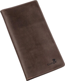 Портмоне-органайзер Shvigel 16198 без логотипа авто коричневый