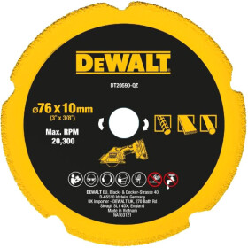 Круг відрізний DeWALT DT20590 76 мм
