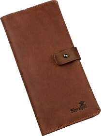 Портмоне-органайзер Shvigel 16208 без логотипа авто коричневый