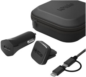 USB зарядка в авто iOttie iTap Magnetic Mounting and Charging Travel Kit HLTRIO110