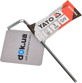 Ключ шестигранний Yato YT-05433 L-подібний 3 мм