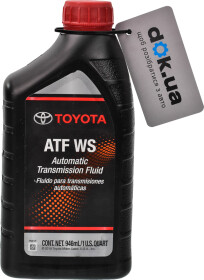 Трансмиссионное масло Toyota ATF WS(USA) синтетическое