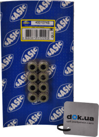 Комплект сальников клапанов Sasic 4001074S