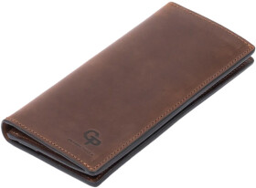 Портмоне-органайзер Grande Pelle 11314 без логотипа авто шоколадный