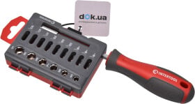 Викрутка з набором бит Intertool VT-3345