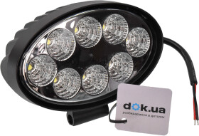 Додаткова LED фара AllLight 16T-24W для дальнього світла 24 W 8 діодів