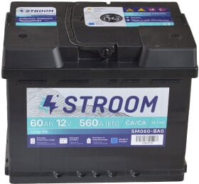 Акумулятор Stroom 6 CT-60-R Long Life SM060-BA0