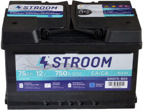 Акумулятор Stroom 6 CT-75-R Long Life SM075-BE0