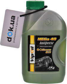 Готовий антифриз VIPOIL MEGa 40 G11 зелений