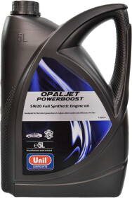 Моторна олива Unil Opaljet Powerboost 5W-20 синтетична