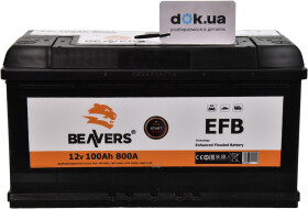 Аккумулятор Beavers 6 CT-100-R EFB 6100RBEAVERSEFB