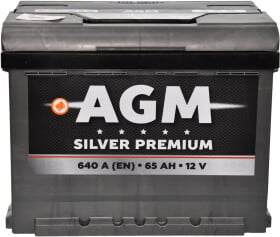 Аккумулятор AGM 6 CT-65-L Silver Premium AKBLU1054